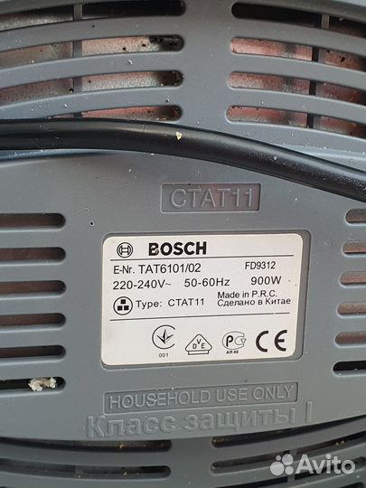 Тостер bosch