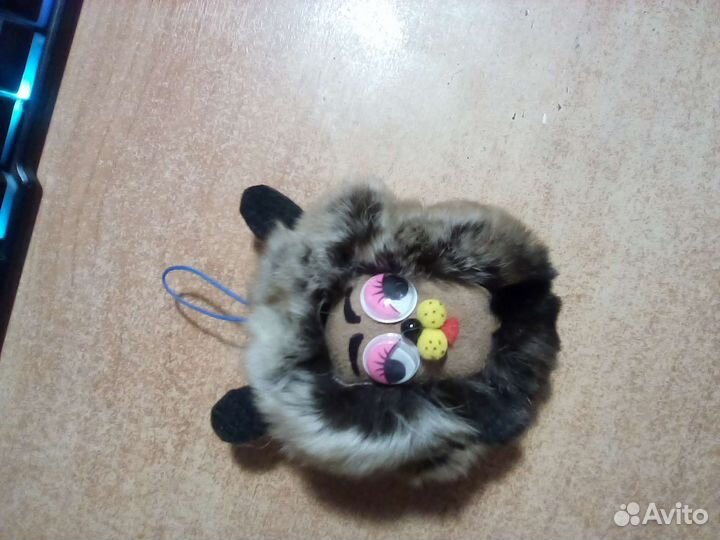 Зайчик из натурального меха