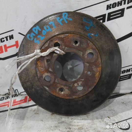 Диск тормозной honda FIT jazz life logo GA3 GD1 GE