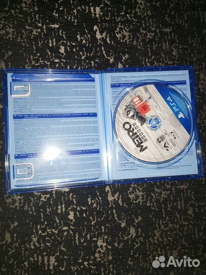 Диски на ps4 метро exodus