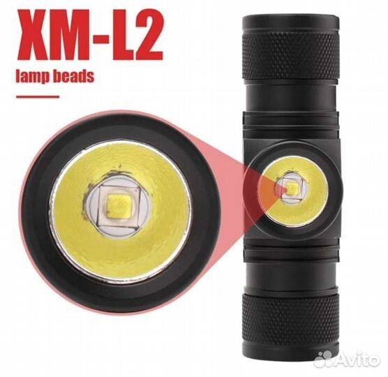 Налобный фонарь Boruit D10 3000K 5000K