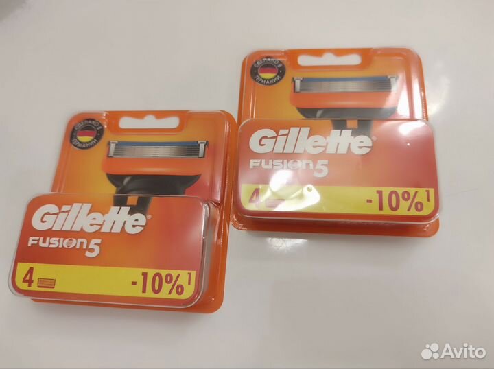 Сменные кассеты Gillette Fusion 5 оригинал новые