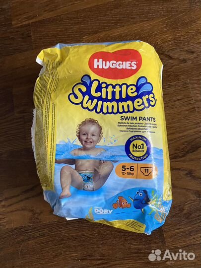 Подгузники для плавания 12-18 кг