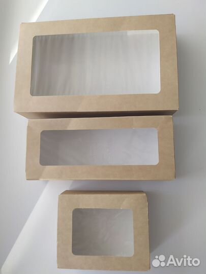 Крафт коробка подарочная