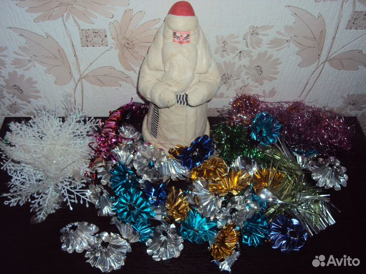 Новогодние Елочные Игрушки Дед Мороз СССР