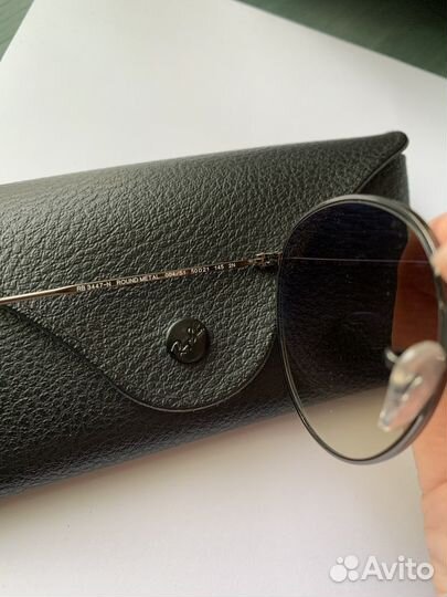 Очки ray ban round metal 3447 оригинал
