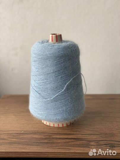 Ангора lana gatto бобинная 416 гр голубая