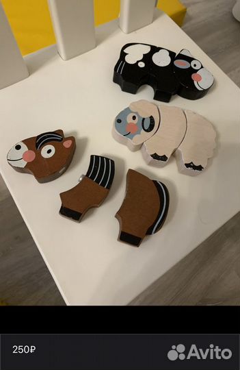 Игрушки развивающие деревянные