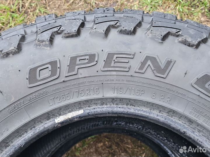 Toyo Open Country M/T 265/75 R16 119P