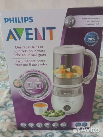 Пароварка philips avent новая