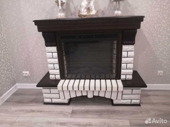 Камин электрический с порталом