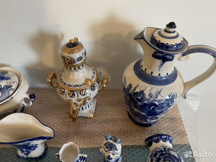 Фарфоровая посуда Гжель