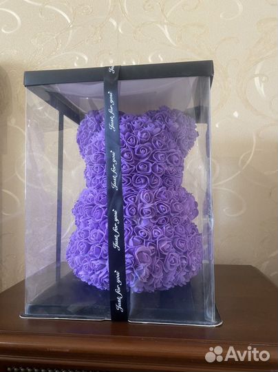 Мишка из роз