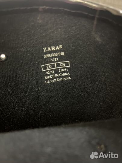 Сапоги резиновые Zara детские 32/33