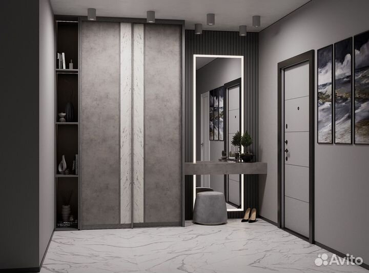 Шкаф купе Встроенный