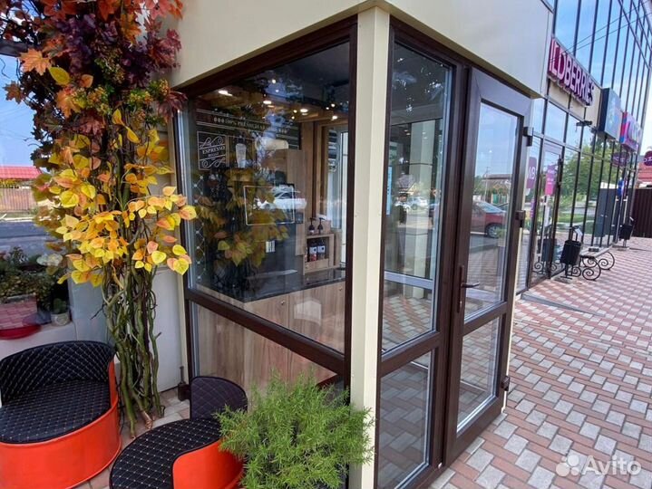 Уличная кофейня самообслуживания, павильон