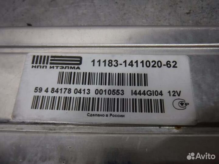 Блок управления двигателем Лада Гранта 11183 2013