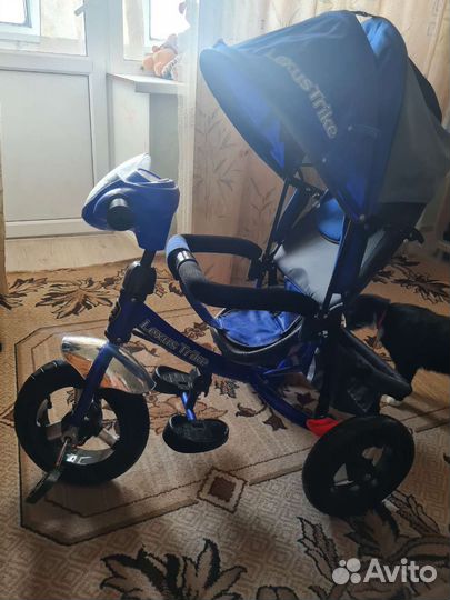 Велосипед коляска с ручкой