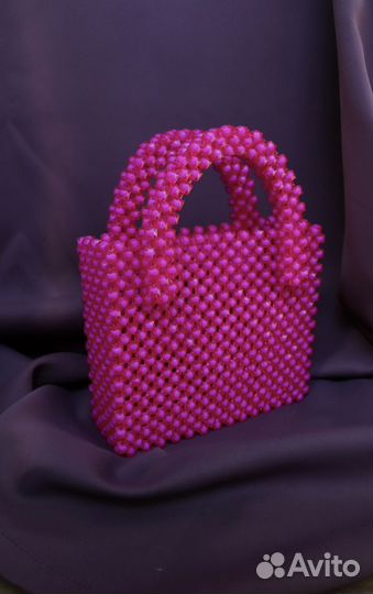 Cумка из бусин ручной работы