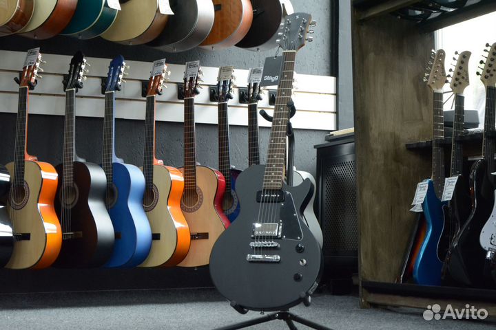 Электрогитара формы Les Paul