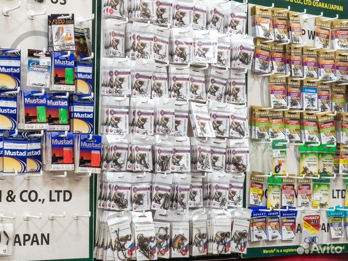 Крючки рыболовные российского производства