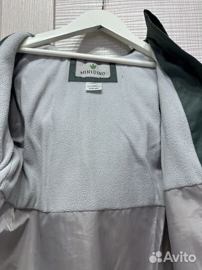 Куртка (парка) и полукомбинезон деми Минидино