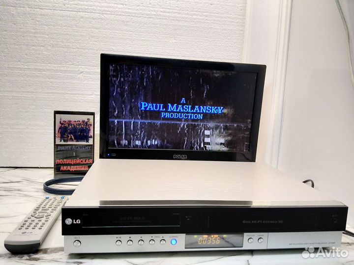 Рекордер LG DVR688 DVD Recorder+VCR Оцифровка VHS