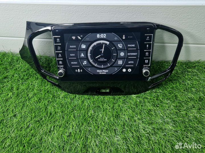 Магнитола Андроид Лада Веста IPS крутилки 9дюйм