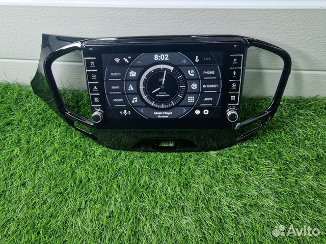 Магнитола Андроид Лада Веста IPS крутилки 9дюйм