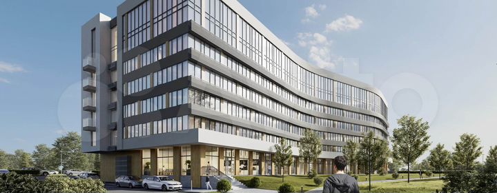 1-к. апартаменты, 98,4 м², 5/6 эт.