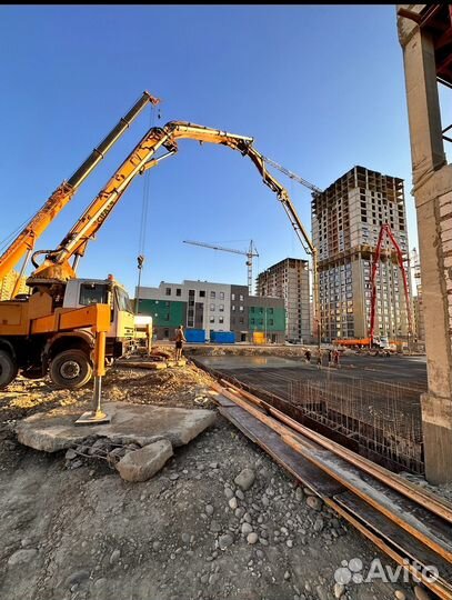 Услуги автобетононасоса