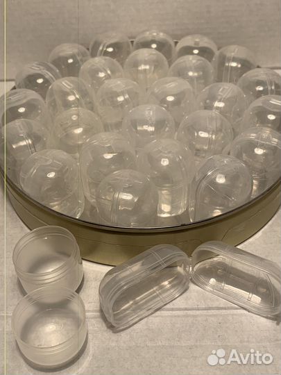 Капсулы от игрушек чупа чупс