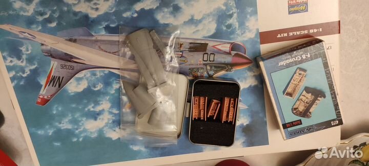 Hasegawa 1/48 crusader с дополнениями