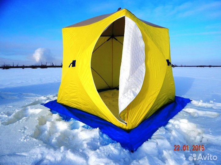 Палатка зимняя стэк куб-3 трехслойная