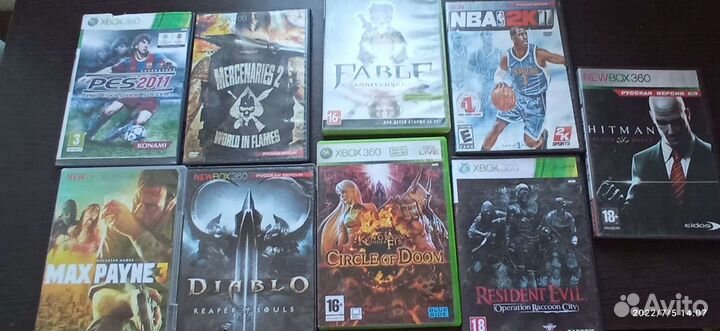 Диски на xbox 360