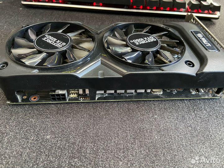 Видеокарта Palit GeForce GTX 1050 Ti 4096Mb Dual