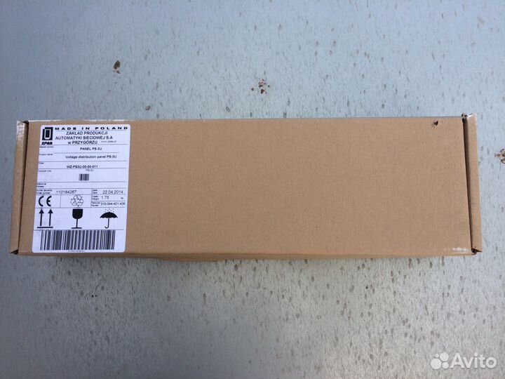 Панель с DIN-рейкой zpas WZ-PS3U-00-00-011