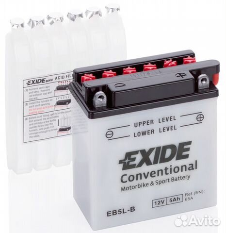 Аккумулятор Exide Conventional 5 А/ч EB5L-B