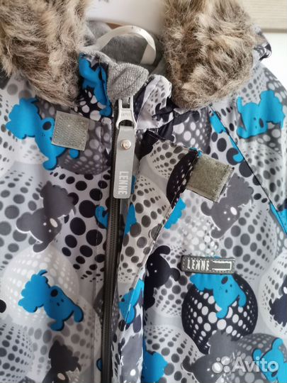 Зимний комбинезон Lenne 74-80, шапка в подарок