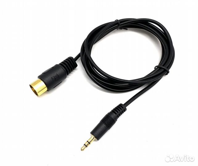 Кабель для техники из СССР DIN5 - 3.5 jack 1.5м
