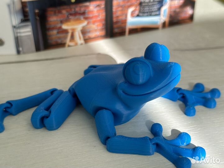 Игрушка-лягушка на 3D принтере