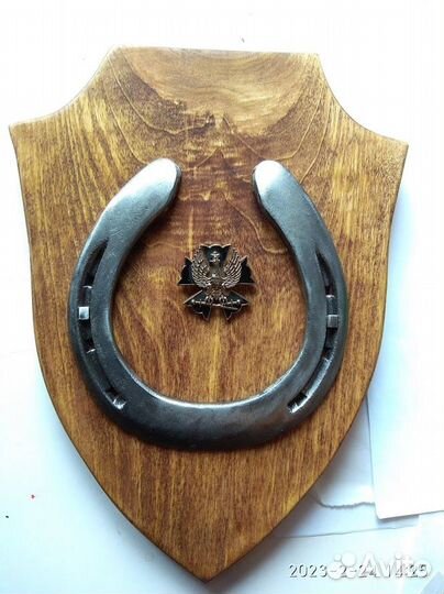 Панно Подкова на счастье. Разведка Г. Р. У