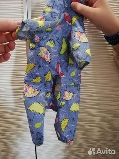 Дождевик комбинезон для маленьких собачек