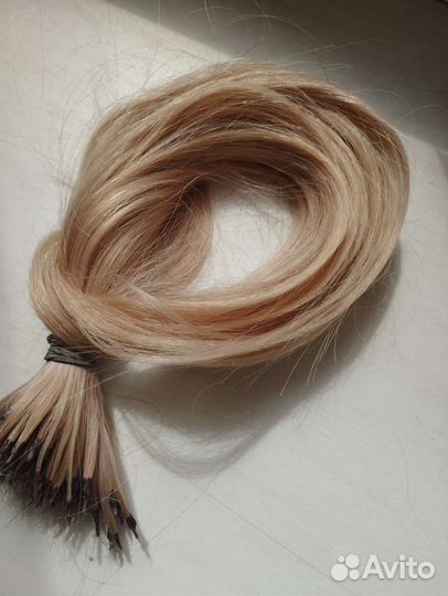 Волосы для наращивания блонд
