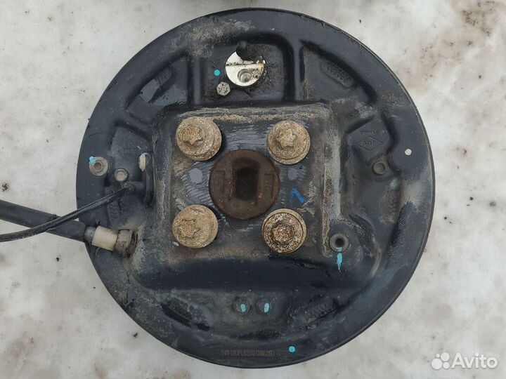 Задний тормозной барабан LADA largus абс в сборе