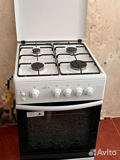 Газовая печка с духовкой