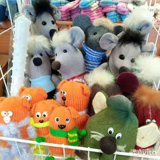 Мягкие игрушки,ручной работы