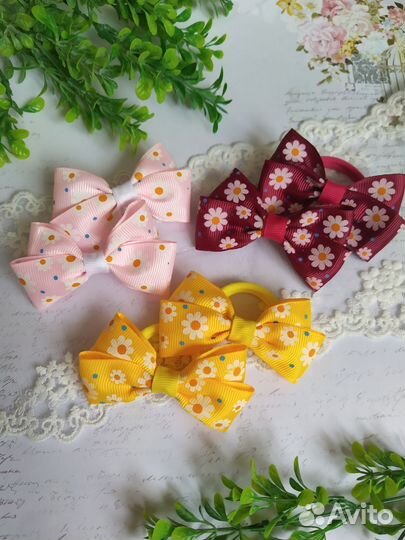 Бантики на резинке