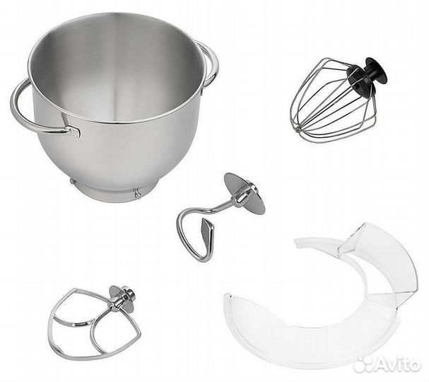 Миксер планетарный Kitfort KT-1336-2 1000Вт розовы