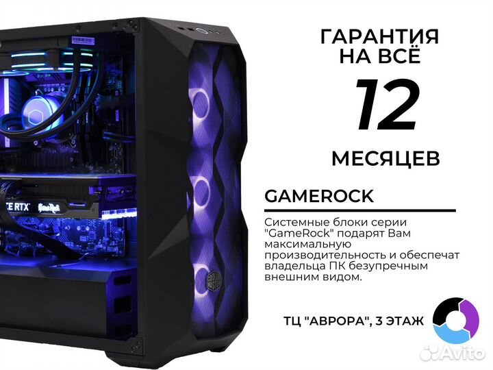 Современный Игровой пк i7 12700F / RTX 4070Ti